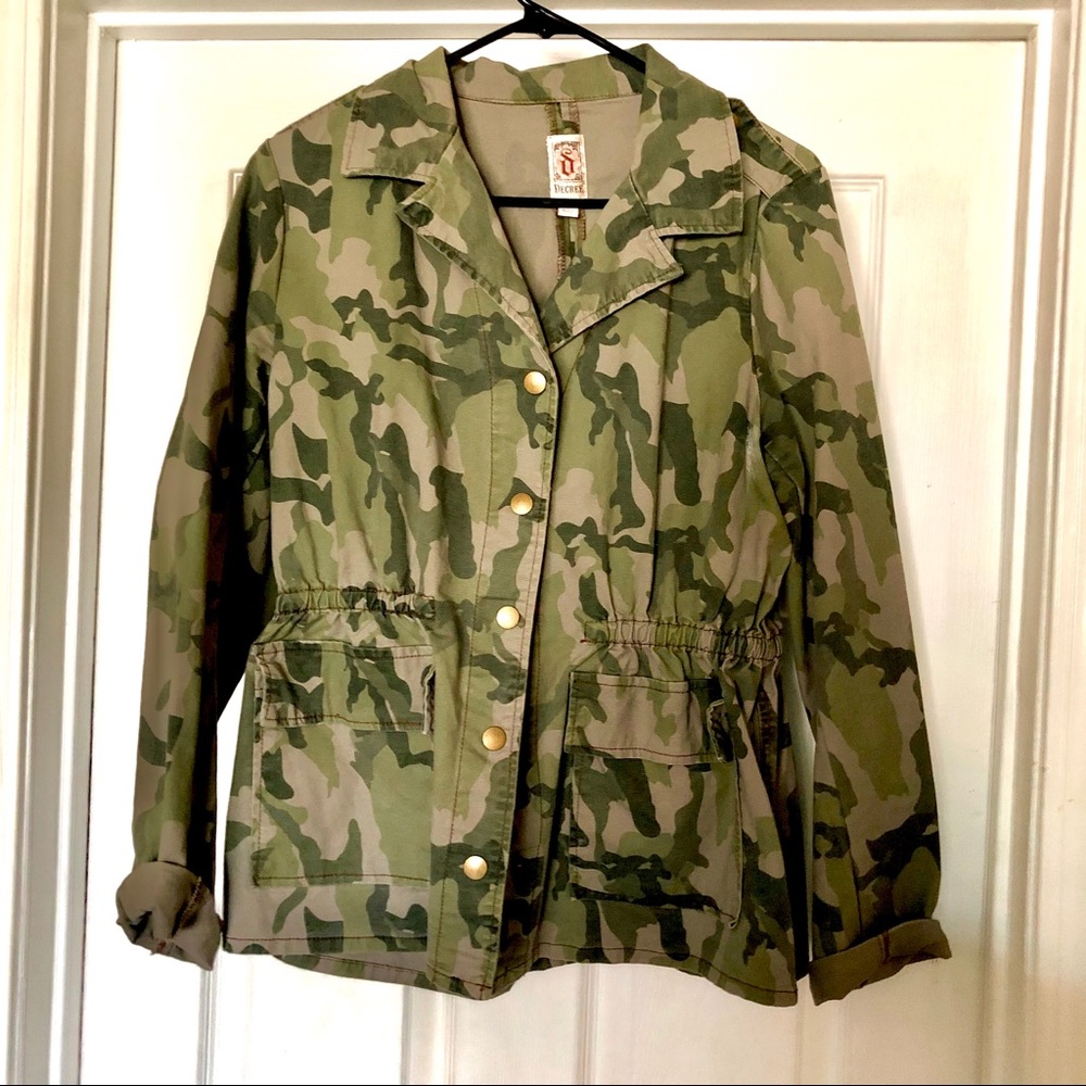 Army Print Utility Jacket